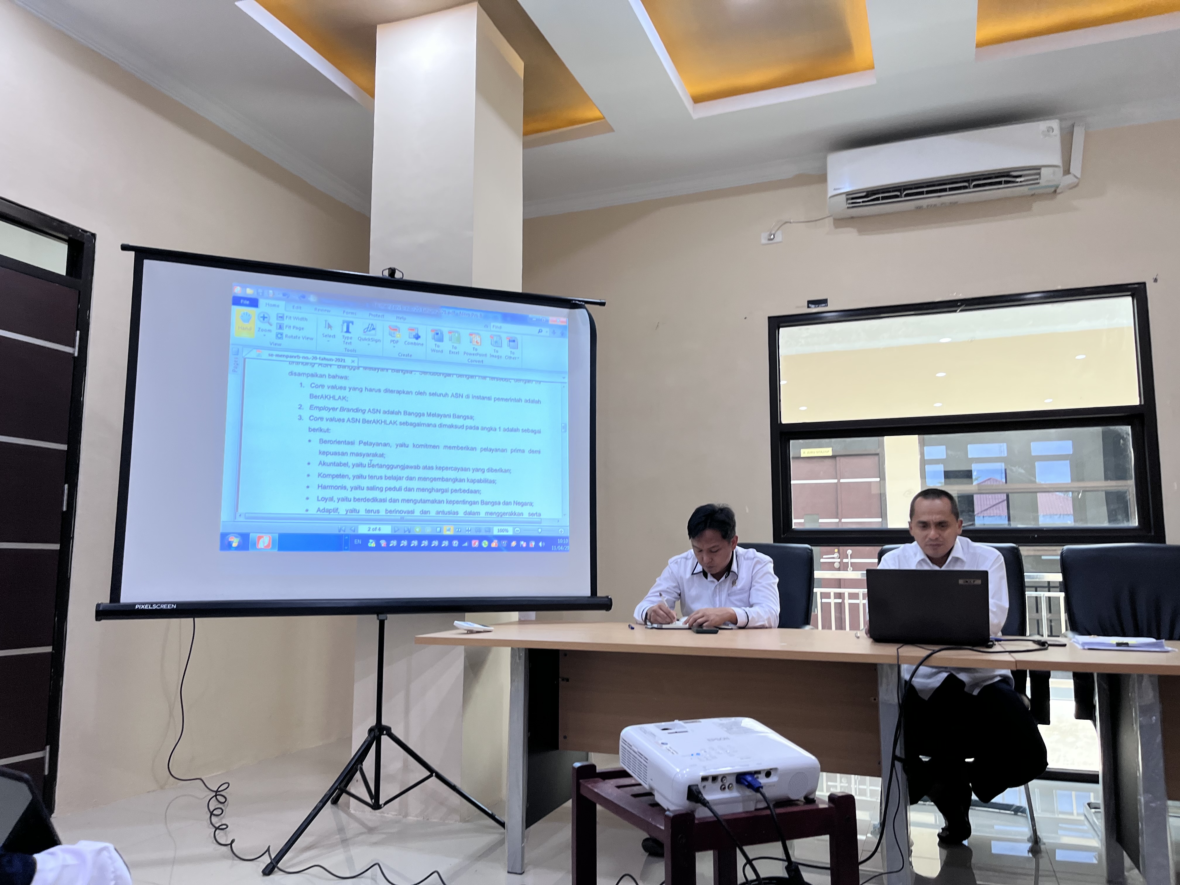 sosialisasi dan pembinaan ketua
